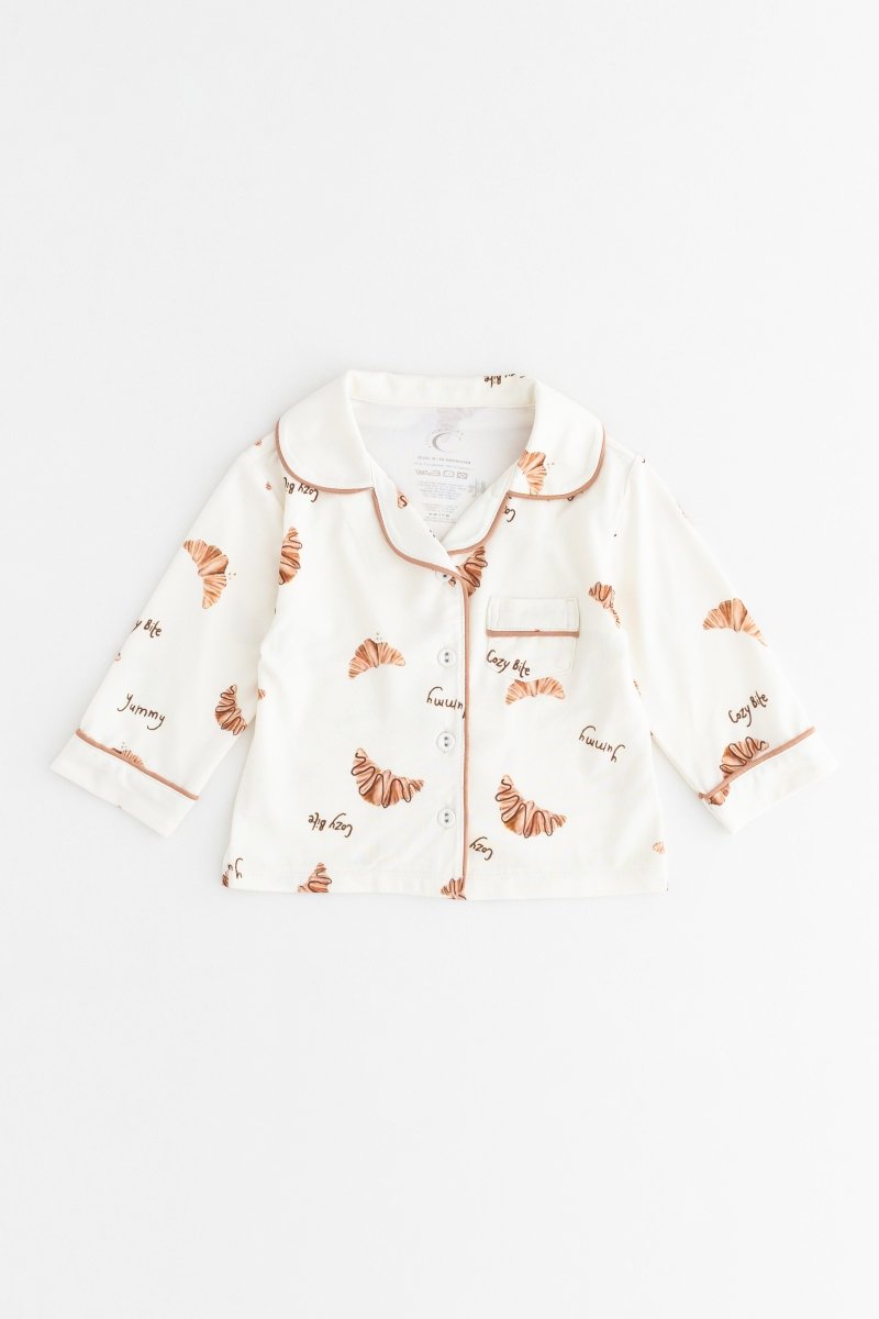 Mini Croissant Club Pyjama Set