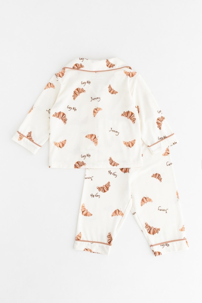 Mini Croissant Club Pyjama Set