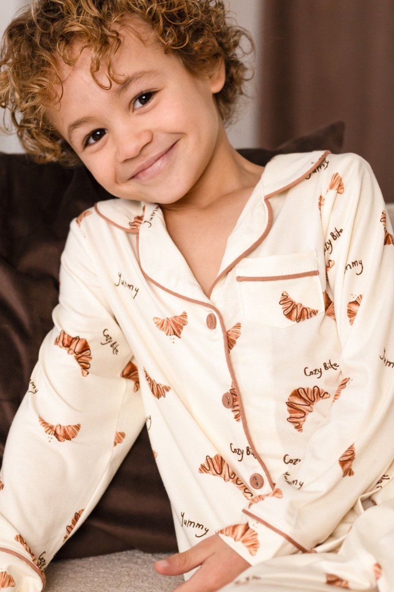 Mini Croissant Club Pyjama Set