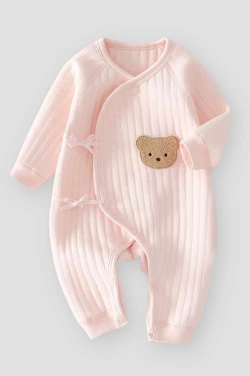 Pink Bouclé Bear Personalised Gift Box