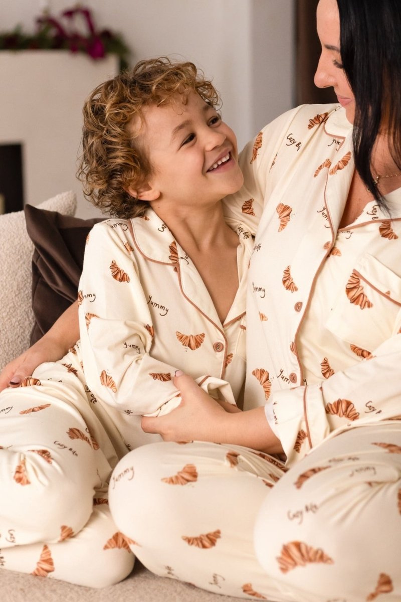 Mini Croissant Club Pyjama Set